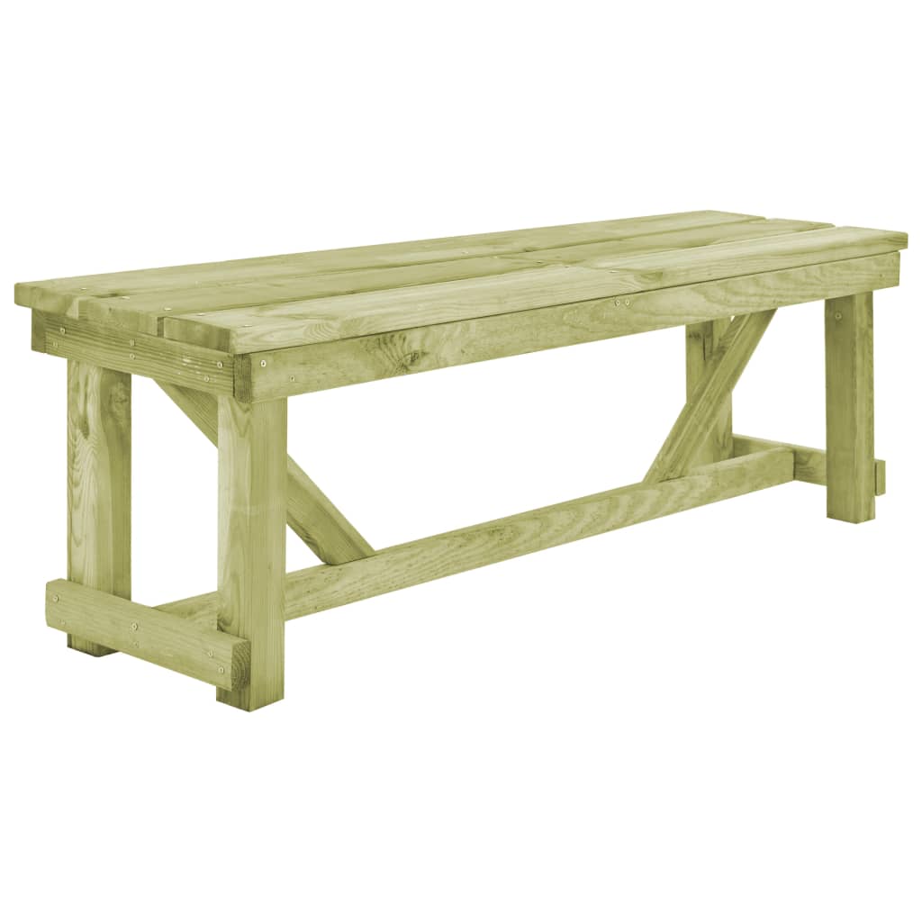 vidaXL Alaus stalas su 2 suoliukais, mediena