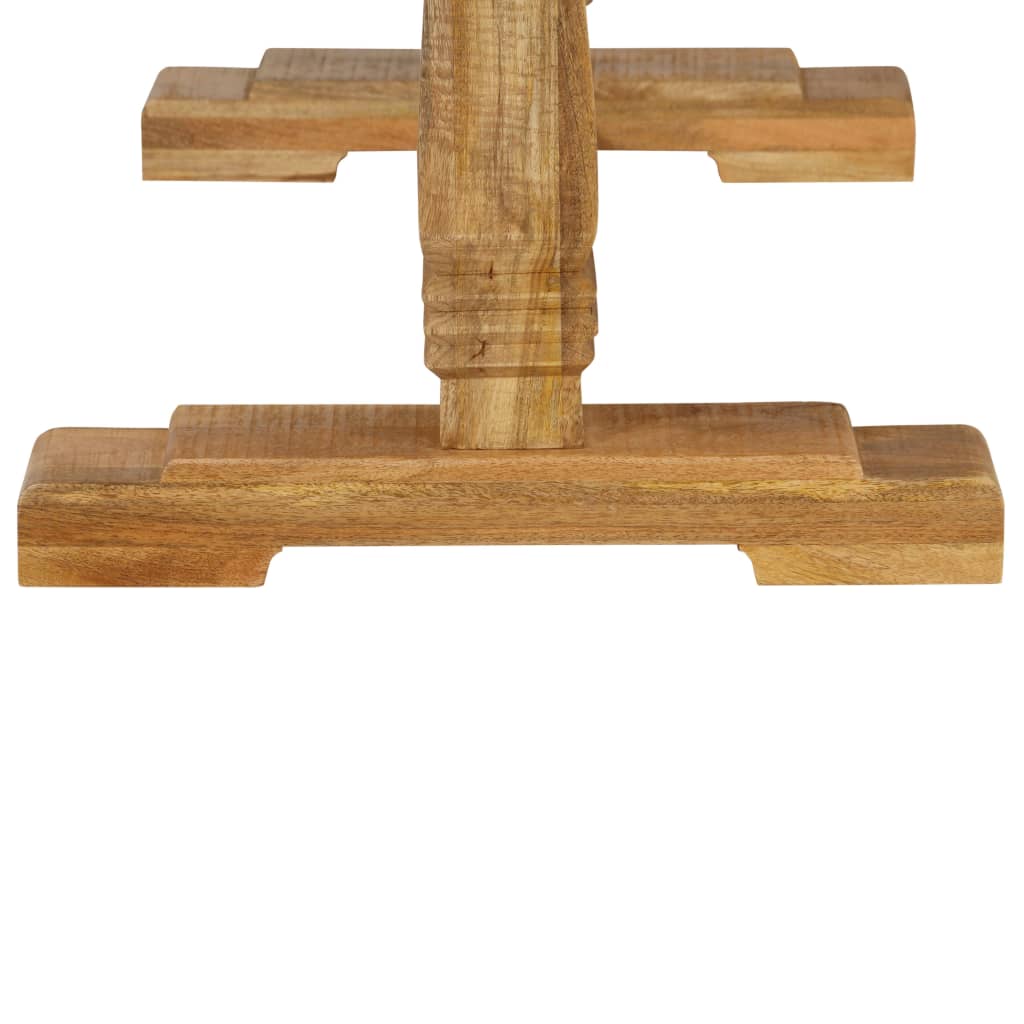 vidaXL Valgomojo stalas, 180x90x76 cm, mango medienos masyvas