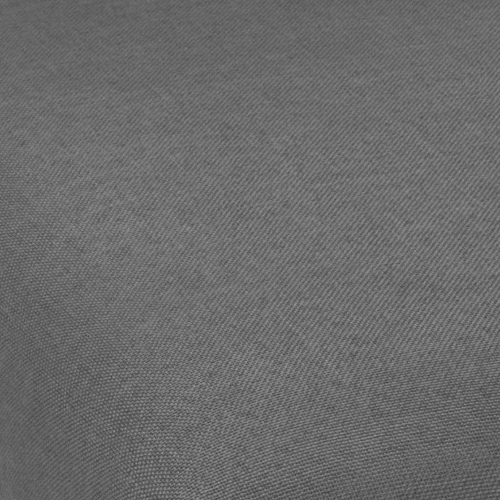 vidaXL Valgomojo kėdės, 4vnt., tamsiai pilkos, audinys