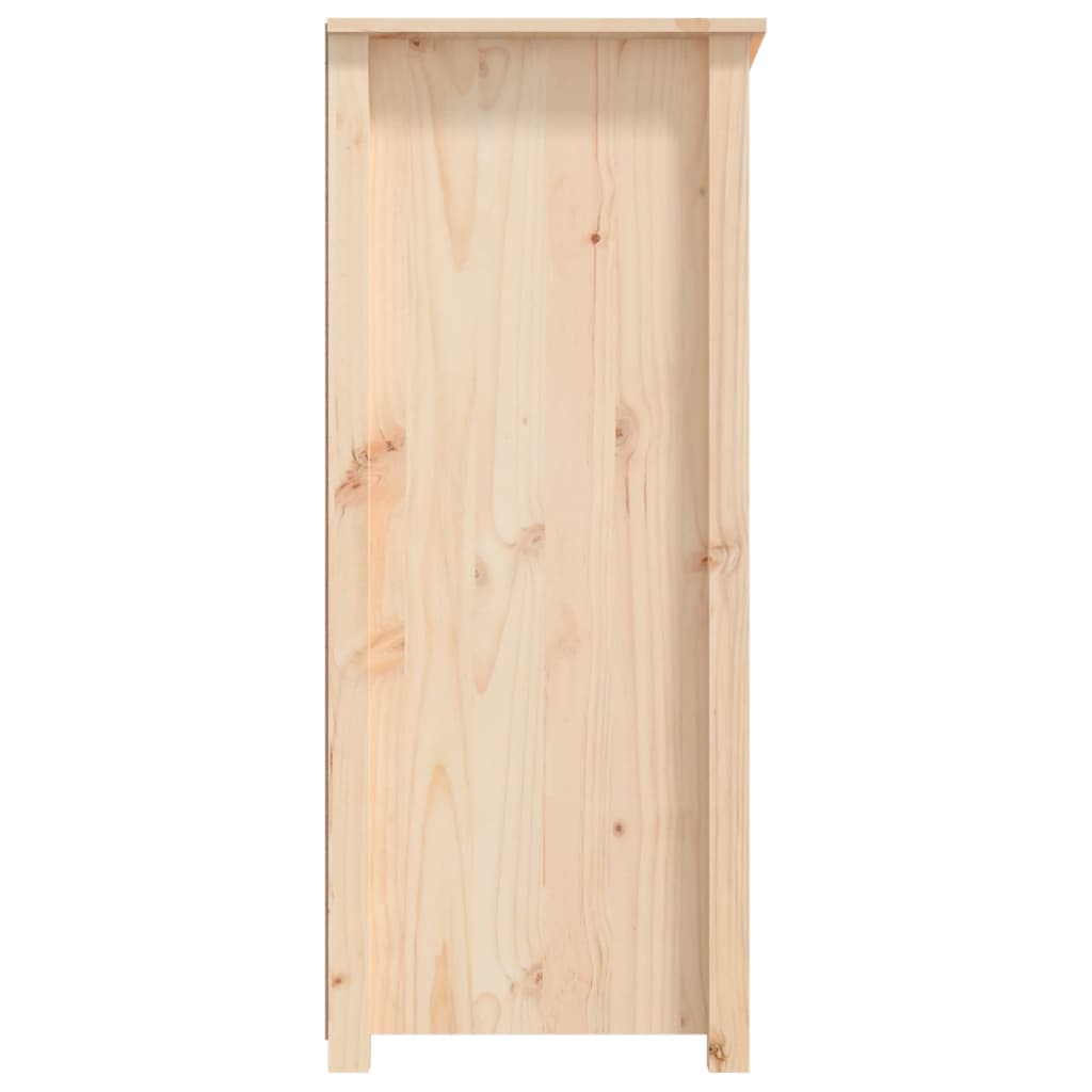vidaXL Šoninė spintelė, 83x41,5x100cm, pušies medienos masyvas