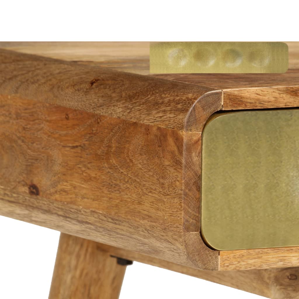 vidaXL Kavos staliukas, 90x50x40 cm, mango medienos masyvas