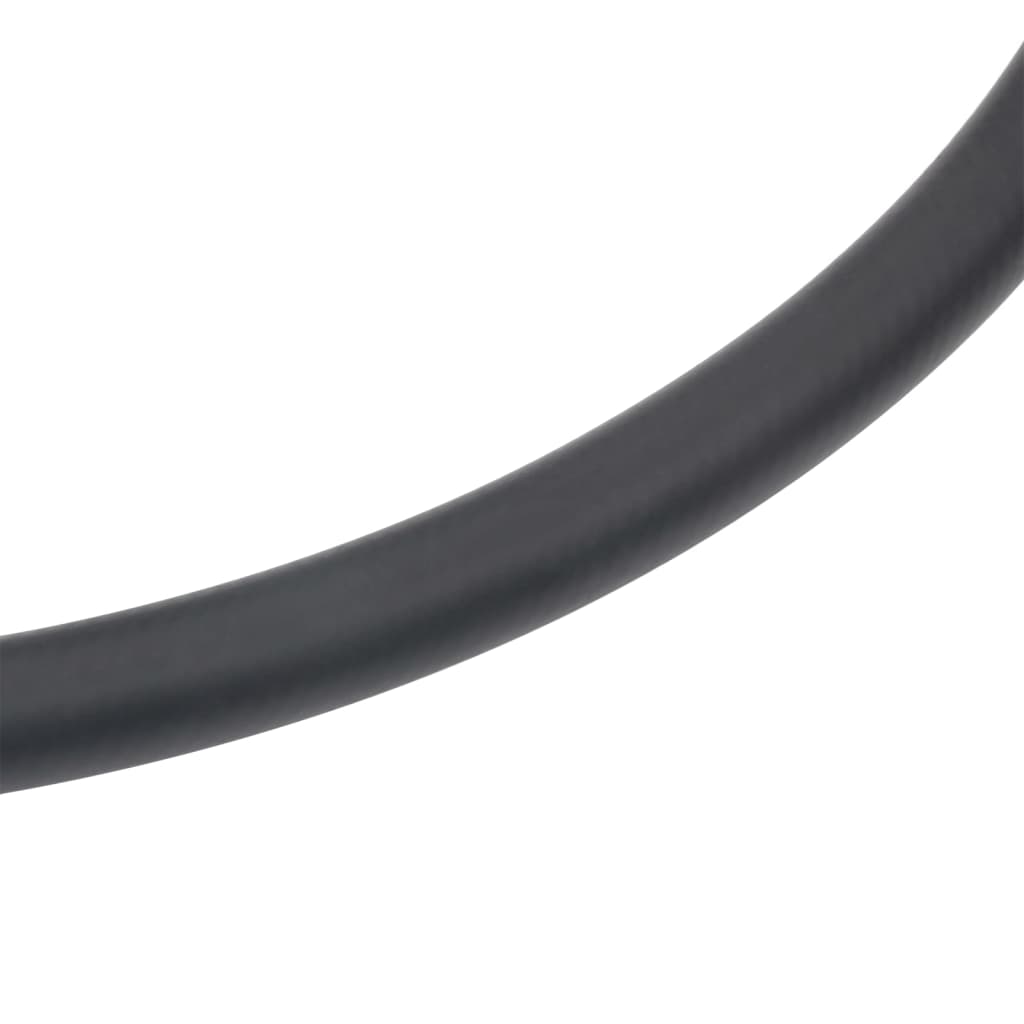 vidaXL Hibridinė oro žarna, juodos spalvos, 0,6", 2m, guma ir PVC