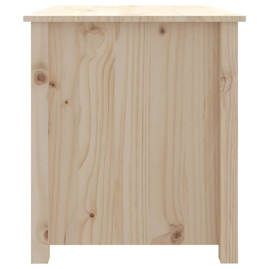 vidaXL Kavos staliukas, 71x49x55cm, pušies medienos masyvas
