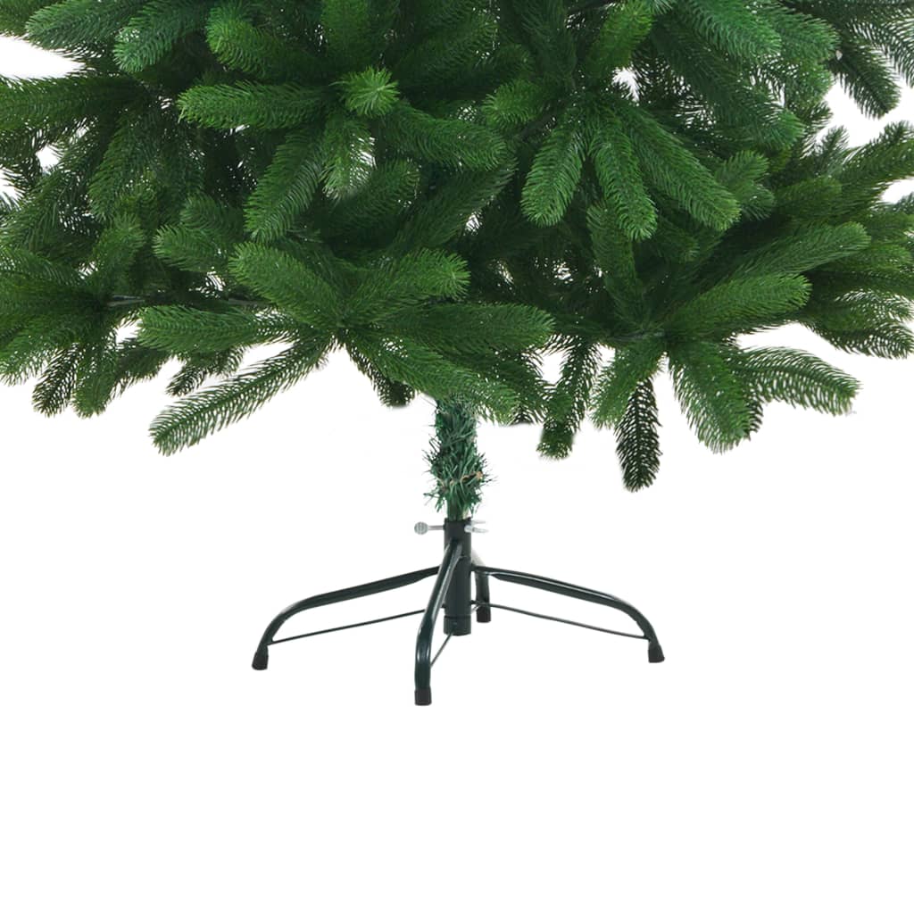 vidaXL Dirbtinė apšviesta Kalėdų eglutė, žalios spalvos, 180cm
