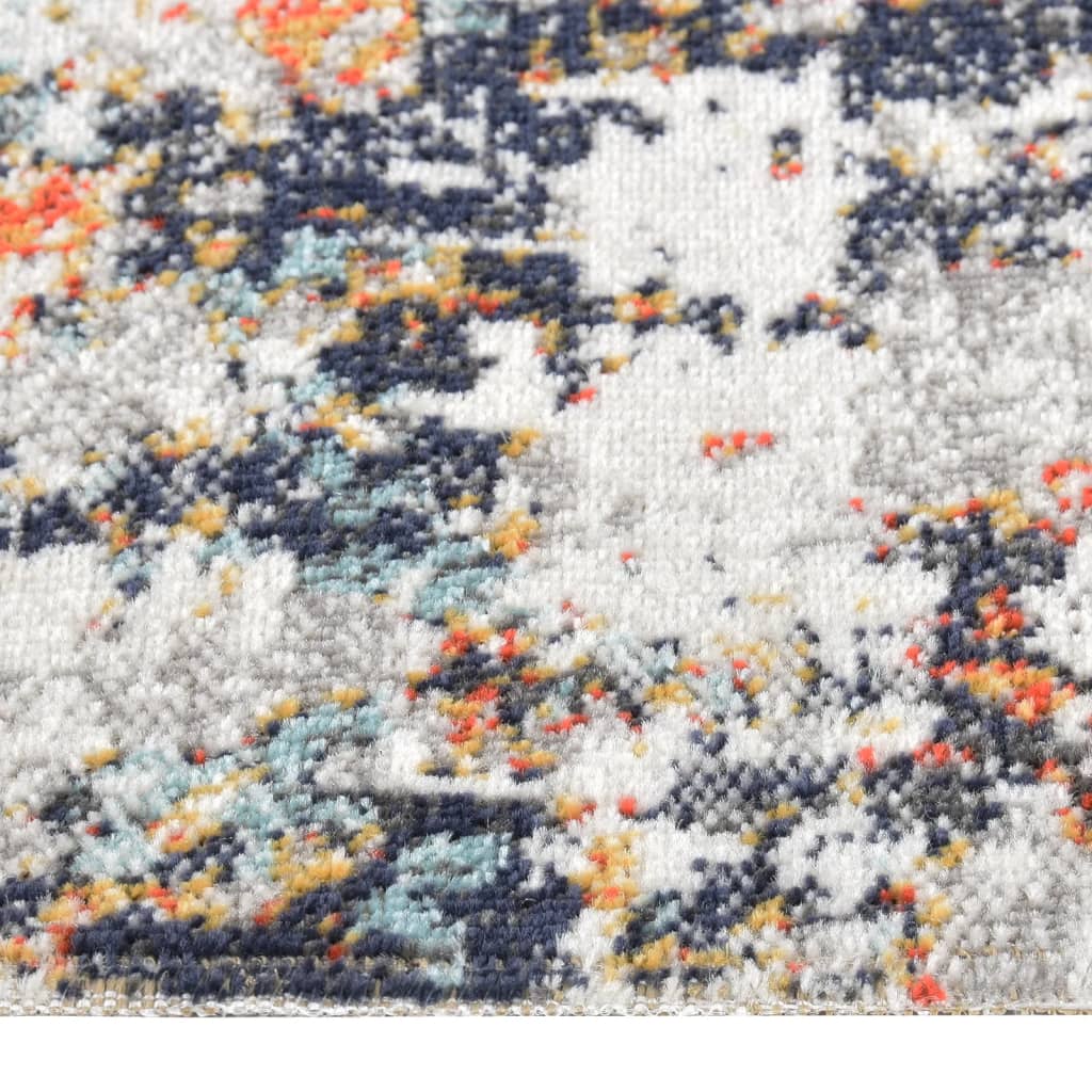 vidaXL Lauko kilimas, įvairių spalvų, 80x150cm, plokščio pynimo