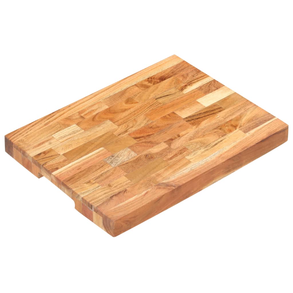 vidaXL Pjaustymo lentelė, 40x30x4cm, akacijos medienos masyvas