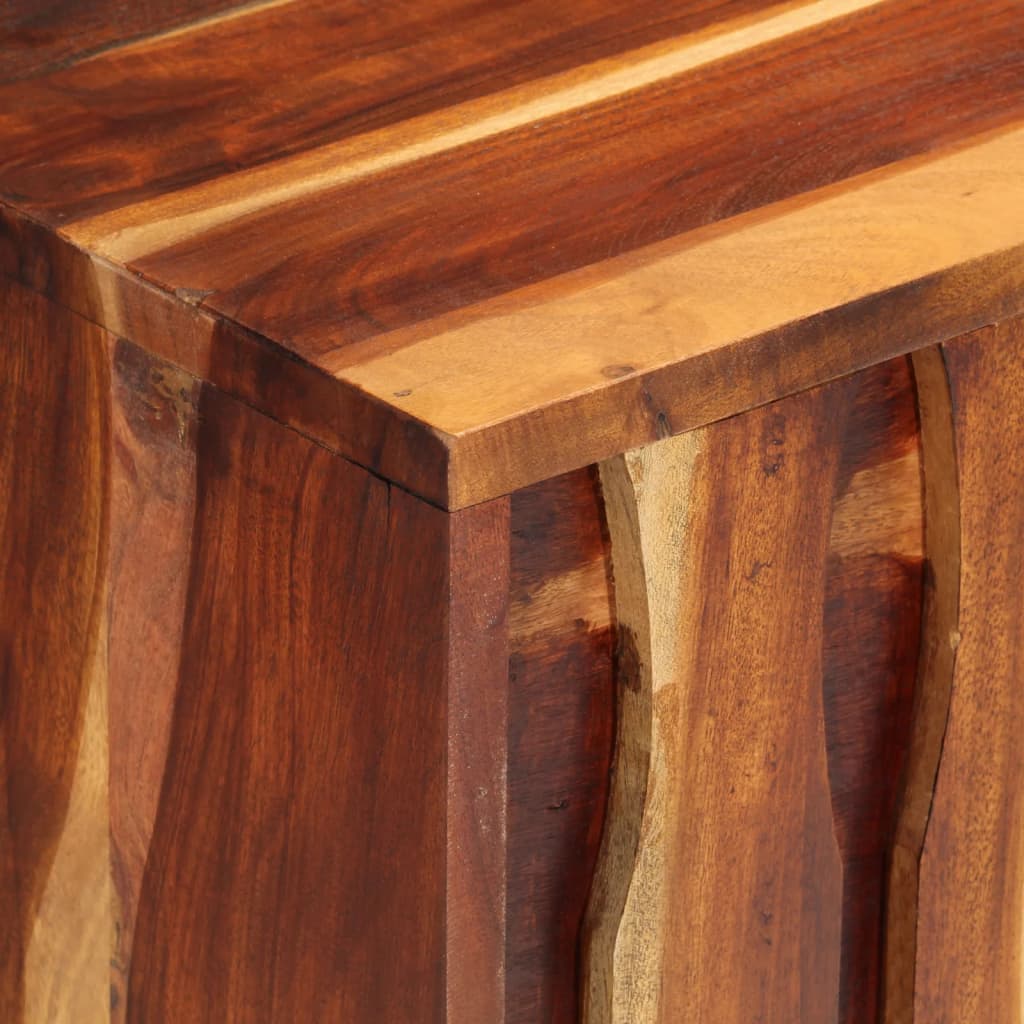 vidaXL Šoninė spintelė, 110x28x76cm, akacijos medienos masyvas