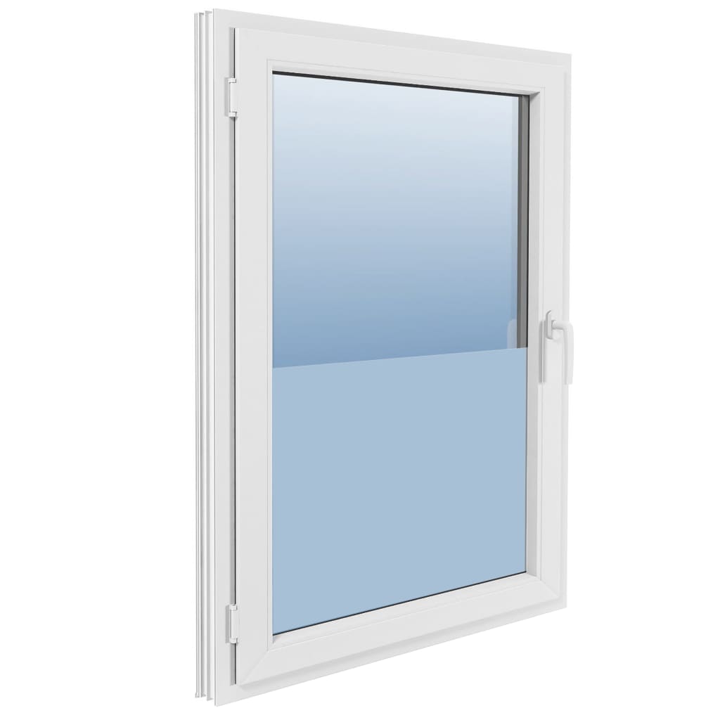 vidaXL Privatumo suteikiančios langų plėvelės, 5vnt., PVC, matinės