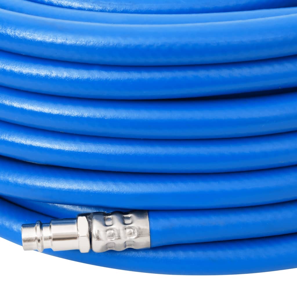 vidaXL Oro žarna, mėlynos spalvos, 0,7", 100m, PVC