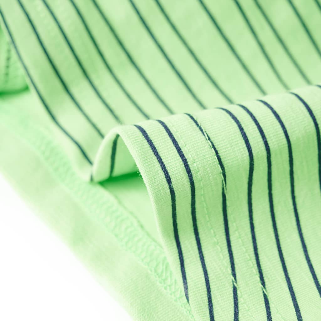 Vaikiški marškinėliai, neoninės žalios spalvos, 92 dydžio