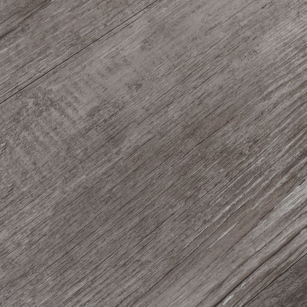 vidaXL Grindų plokštės, matinės medienos rudos, PVC, 5,21m², 2mm