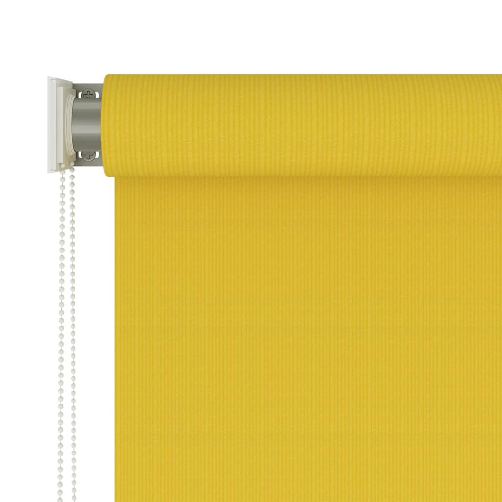 vidaXL Lauko roletas, 180x230cm, geltonos spalvos