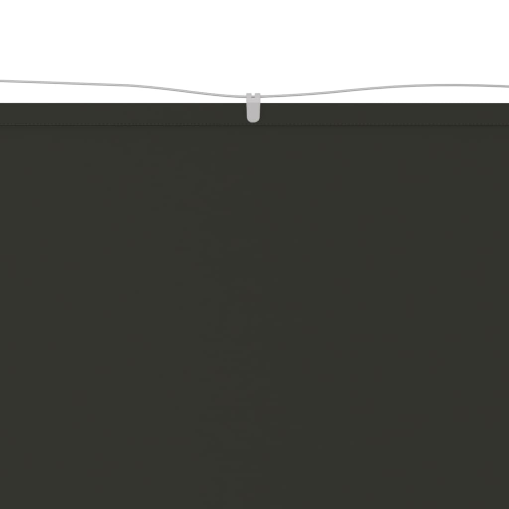 vidaXL Vertikali markizė, antracito, 60x600cm, oksfordo audinys