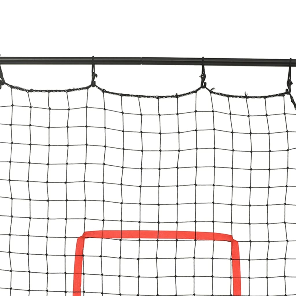vidaXL Softbolo kamuolio atmušimo sienelė, 88x79x137cm, plienas