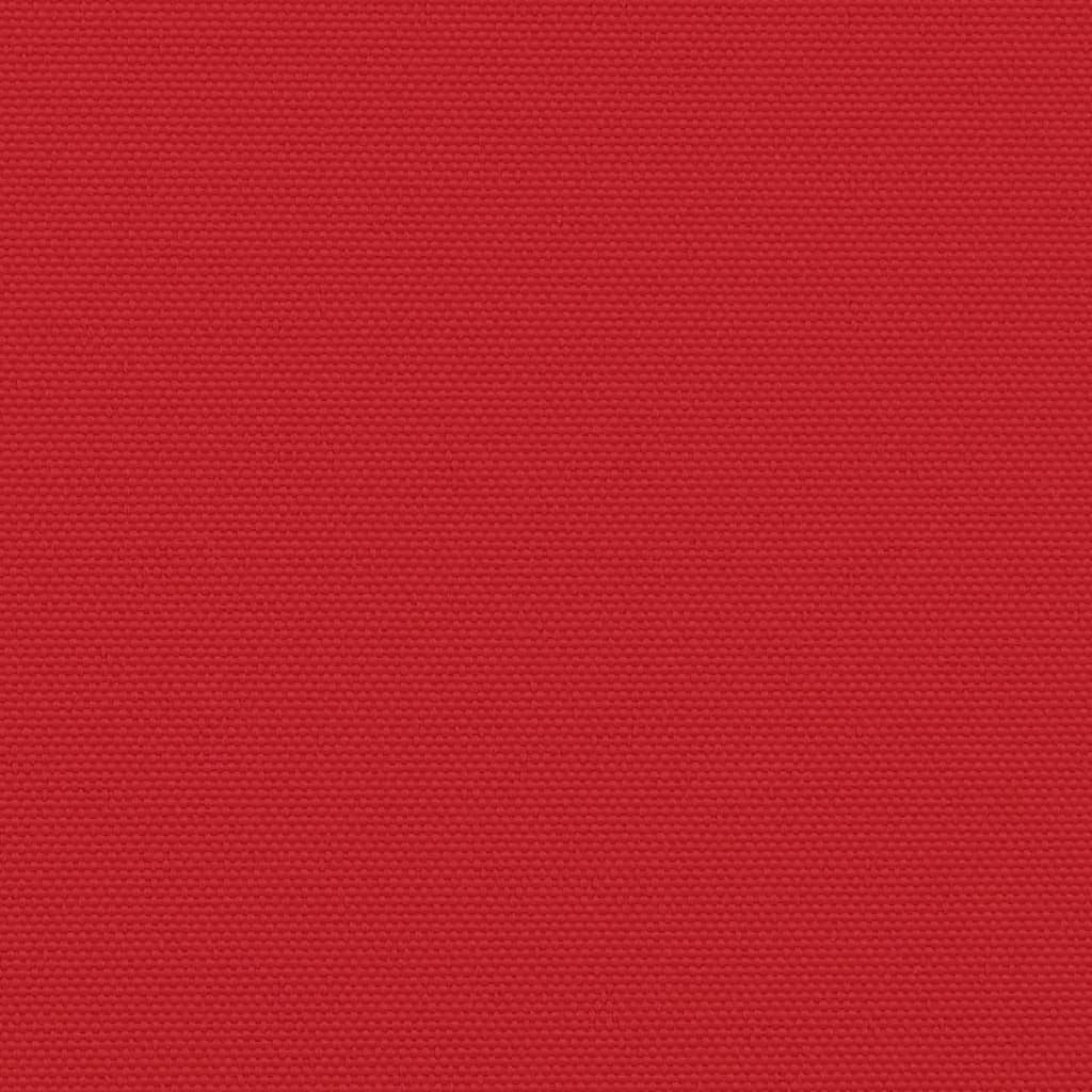 vidaXL Ištraukiama šoninė markizė, raudonos spalvos, 180x600cm
