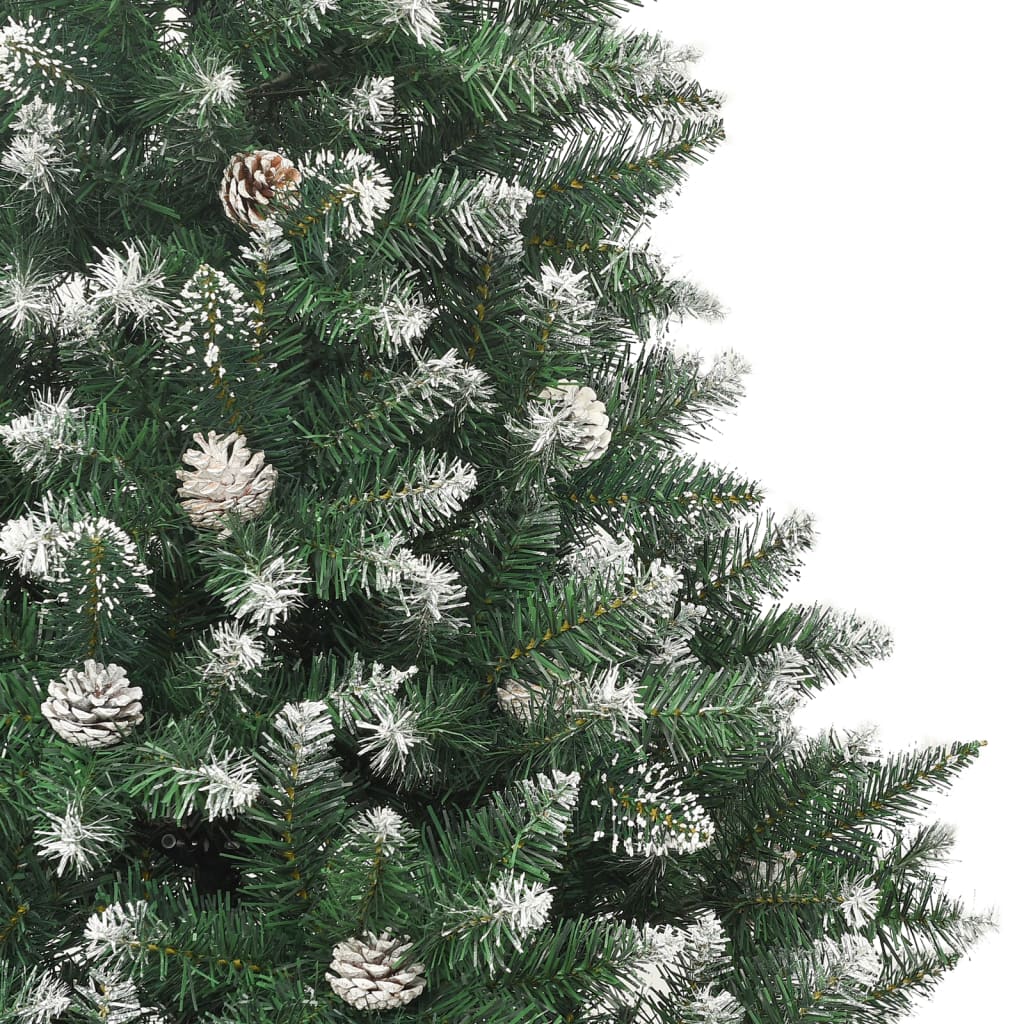 vidaXL Dirbtinė Kalėdų eglutė su stovu, 240cm, PVC