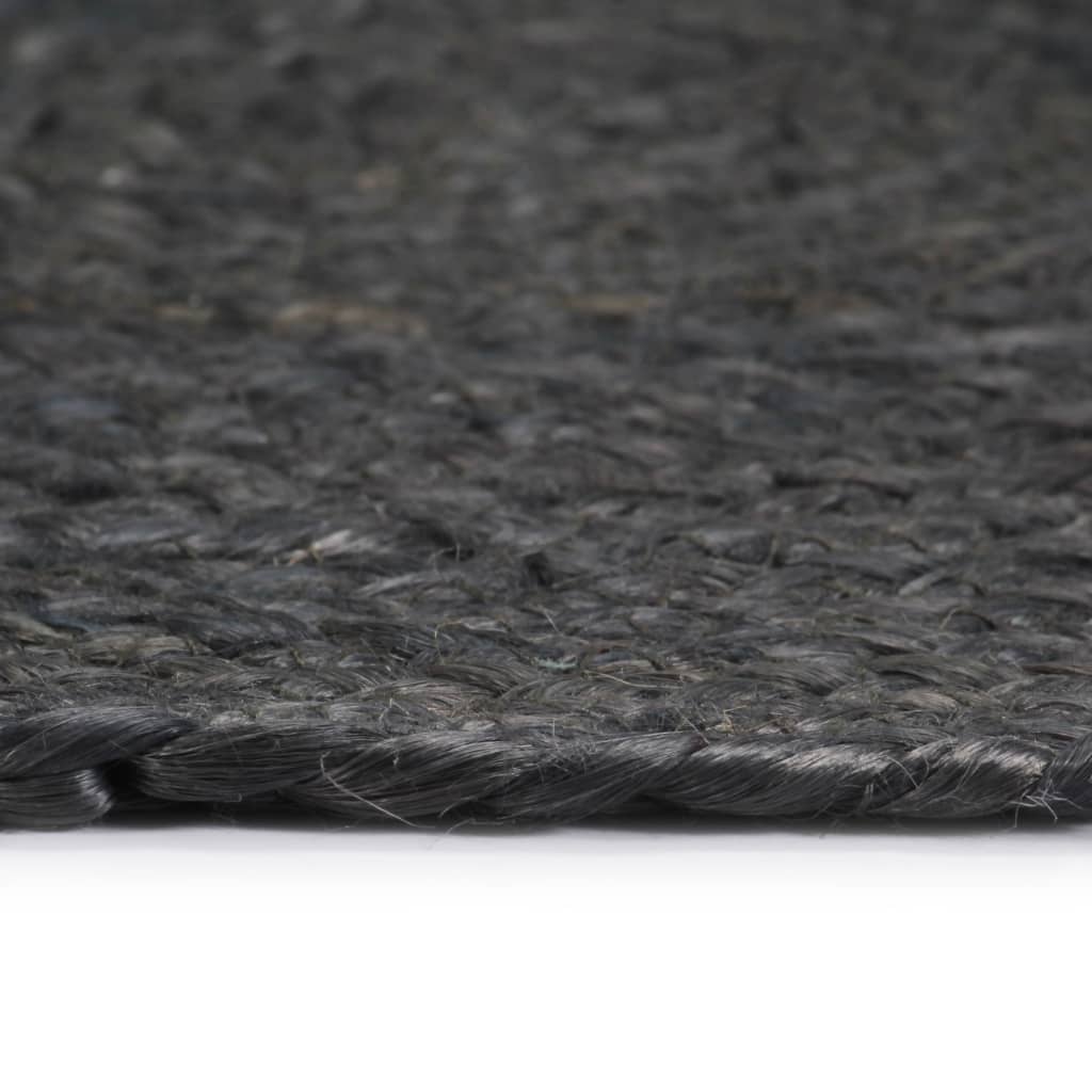 vidaXL Stalo kilimėliai, 4 vnt., tamsiai pilki, 38cm, džiutas