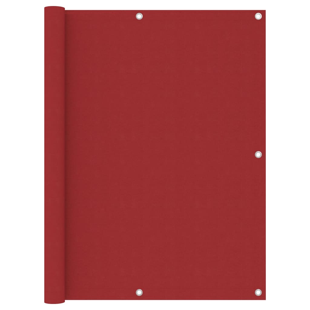 vidaXL Balkono pertvara, raudonos spalvos, 120x300cm, oksfordo audinys