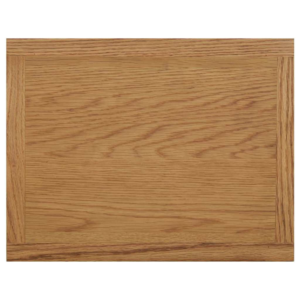 vidaXL Žurnalinis staliukas, 45x35x55cm, ąžuolo medienos masyvas