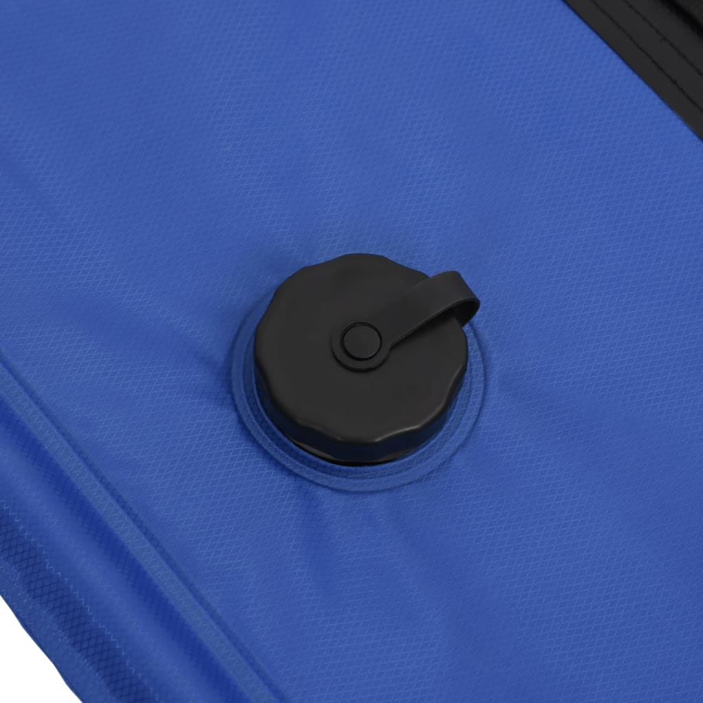 vidaXL Stovyklavimo dušas, mėlynos spalvos, 20l, PVC