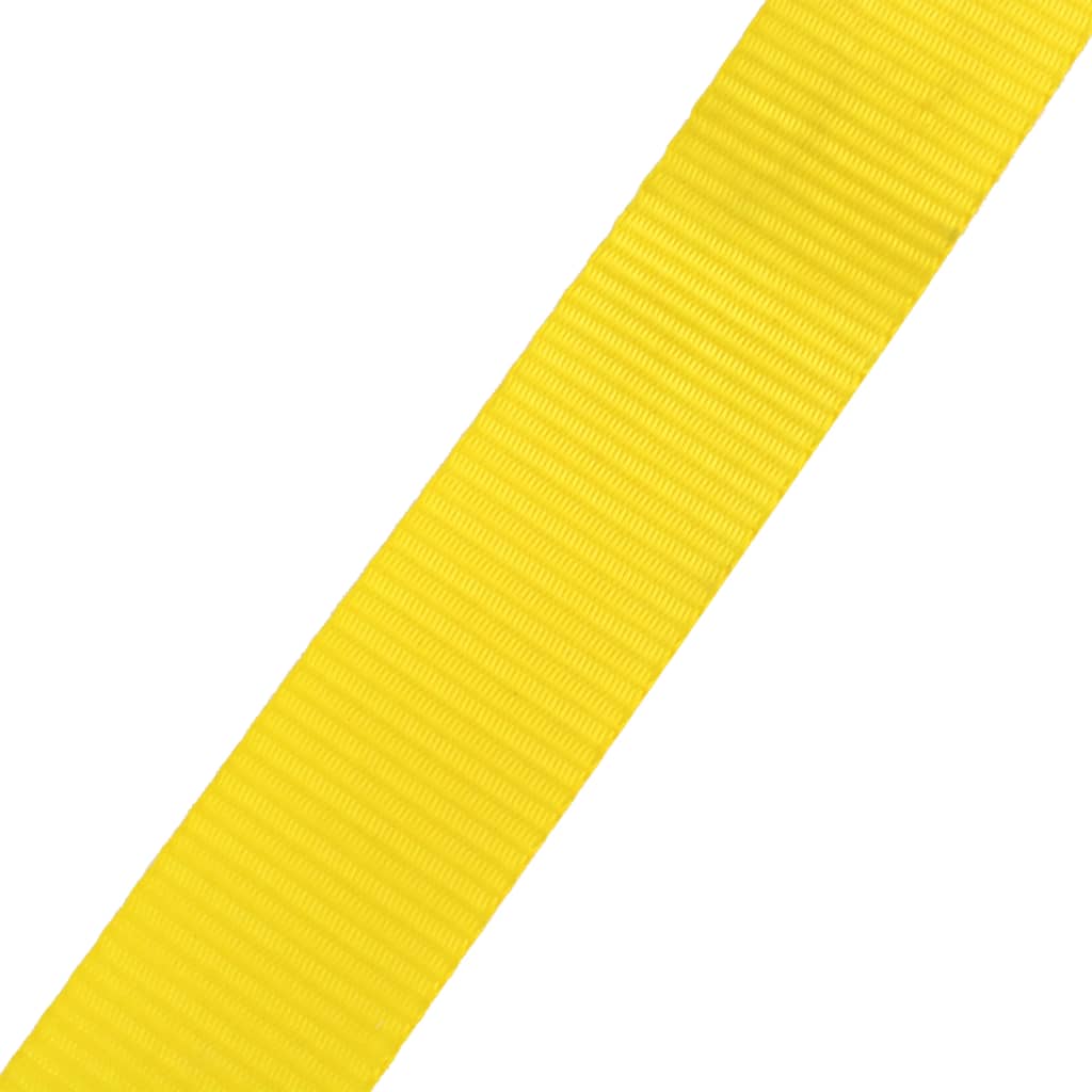 vidaXL Balansinė juosta, 15m x 50mm, 150 kg, geltonos sp.