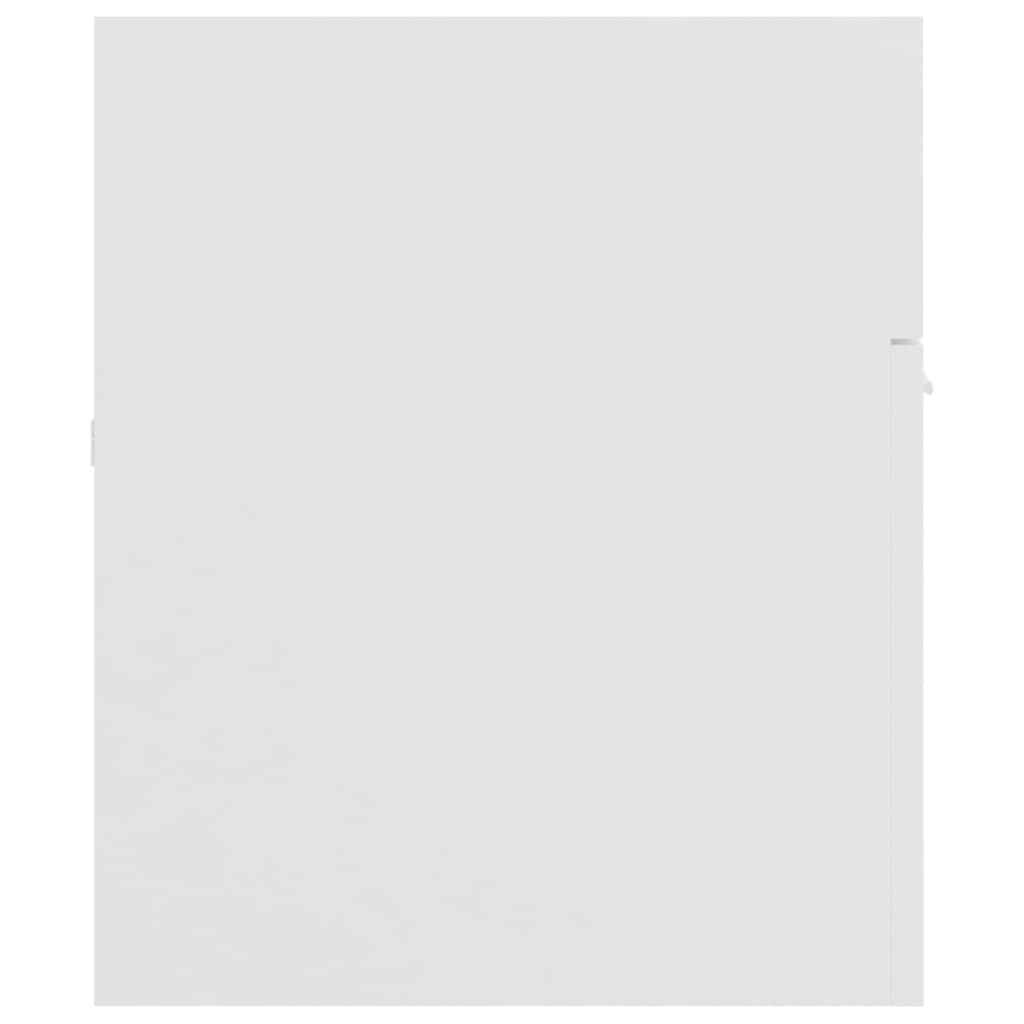 vidaXL Spintelė praustuvui, baltos spalvos, 100x38,5x46cm, MDP