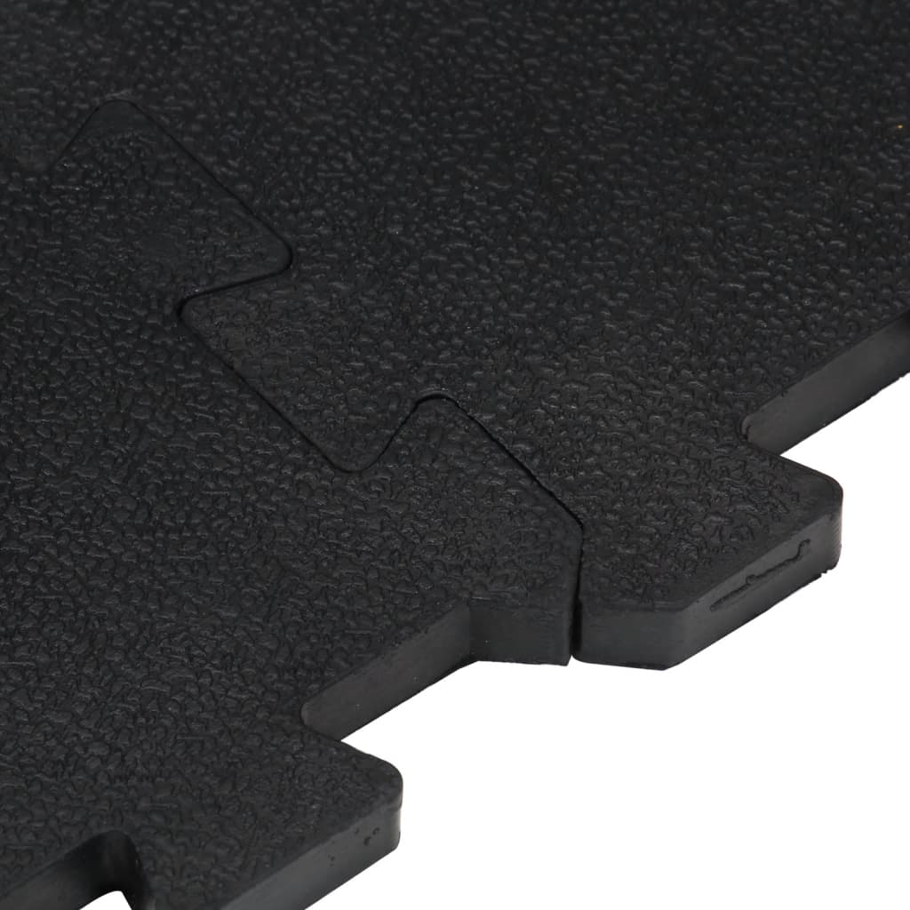 vidaXL Guminė grindų plytelė, juodos spalvos, 100x100cm, 12mm