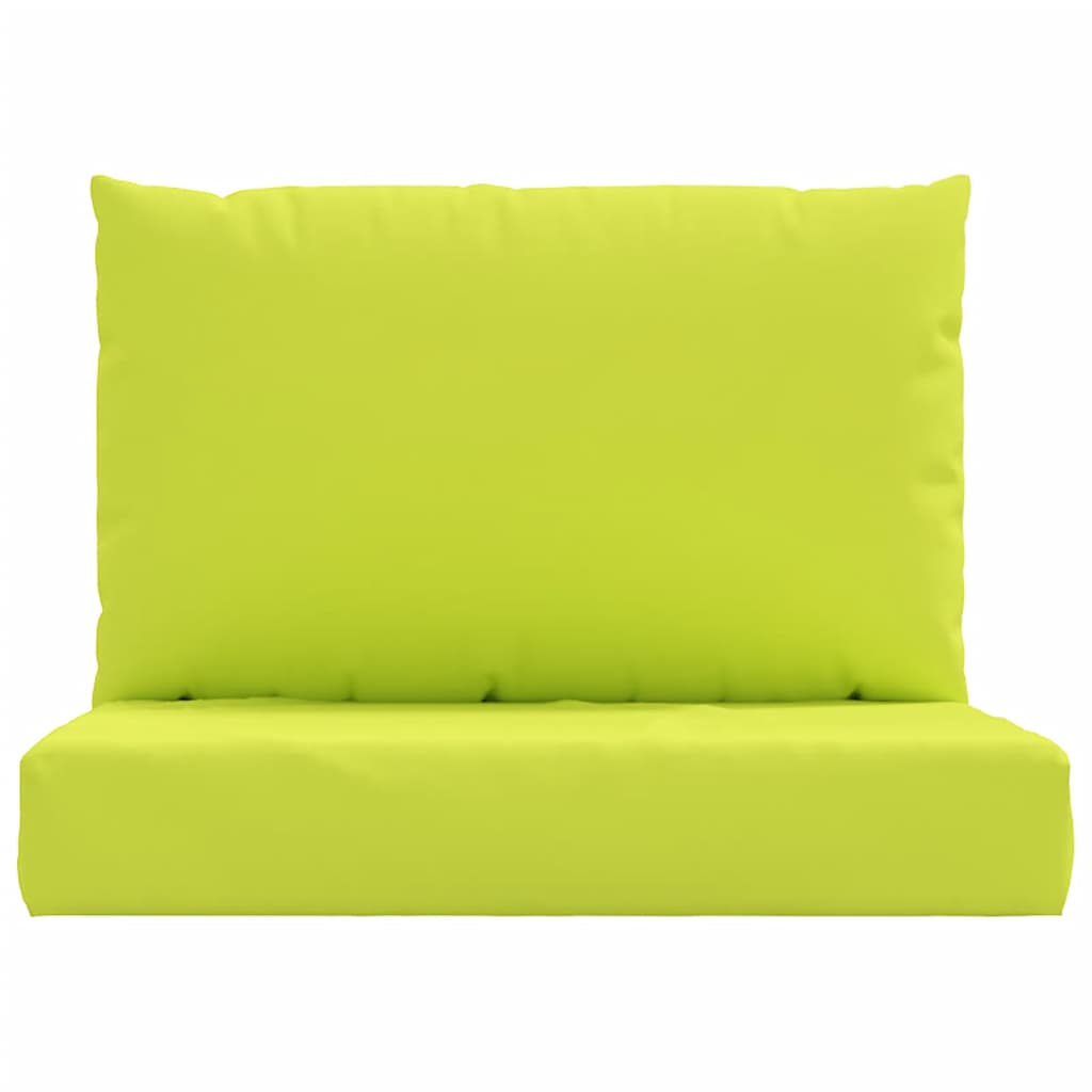vidaXL Palečių pagalvėlės, 2vnt., ryškiai žalios, oksfordo audinys