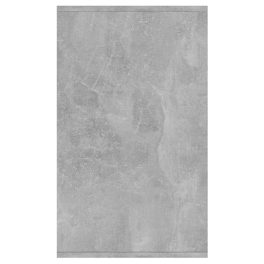 vidaXL Šoninė spintelė, betono pilkos spalvos, 135x41x75cm, MDP