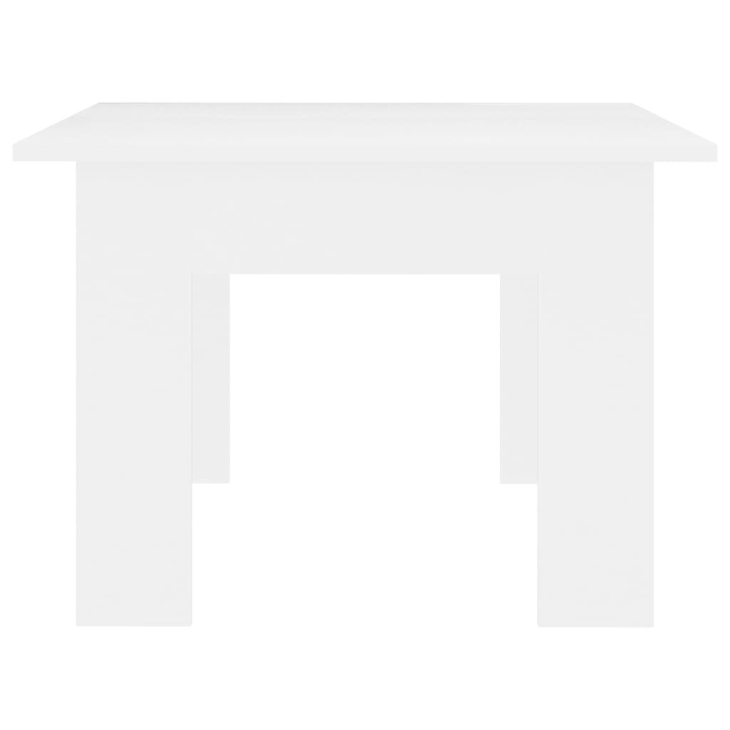 vidaXL Kavos staliukas, baltos spalvos, 100x60x42cm, apdirbta mediena
