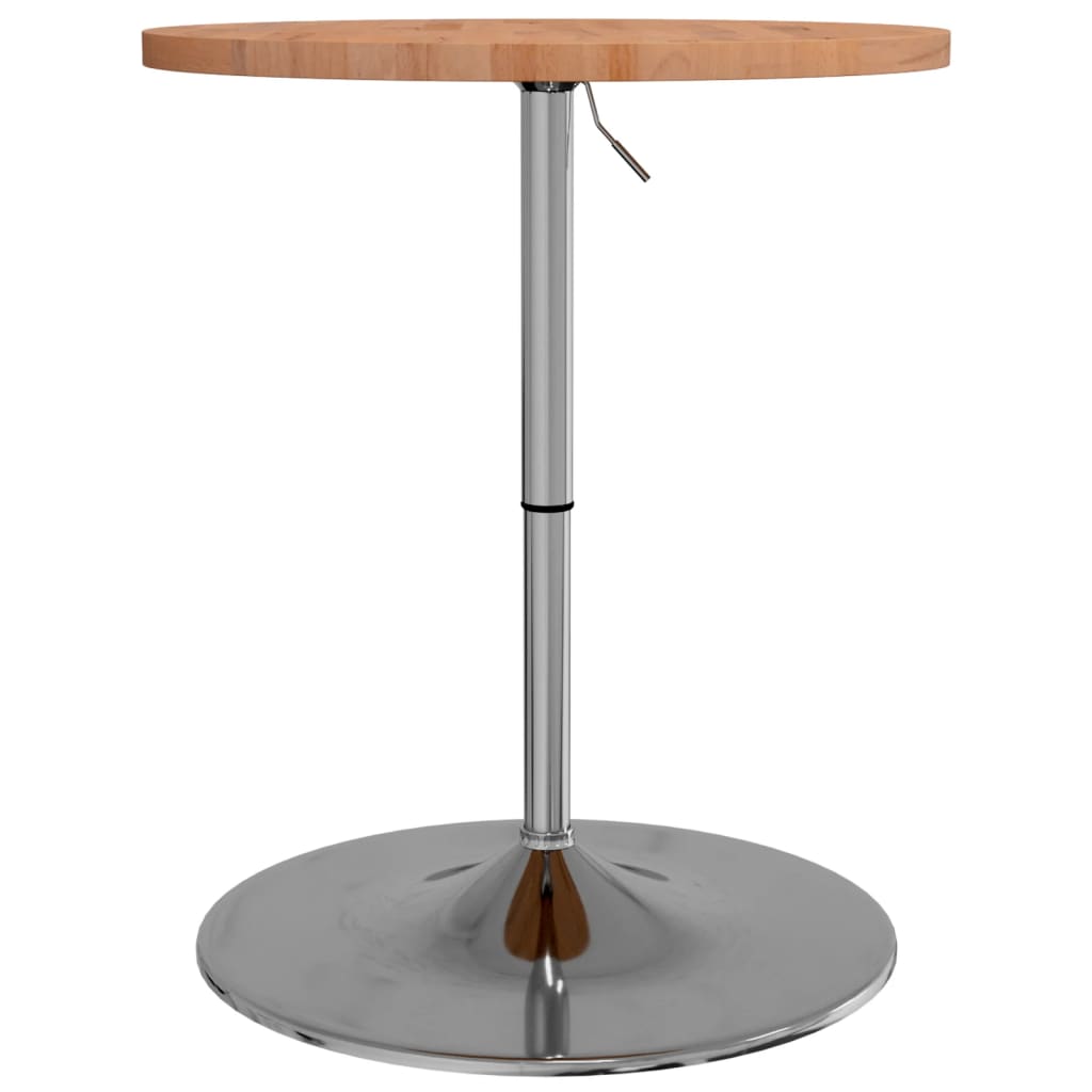 vidaXL Baro stalas, 60x90,5cm, bukmedžio medienos masyvas