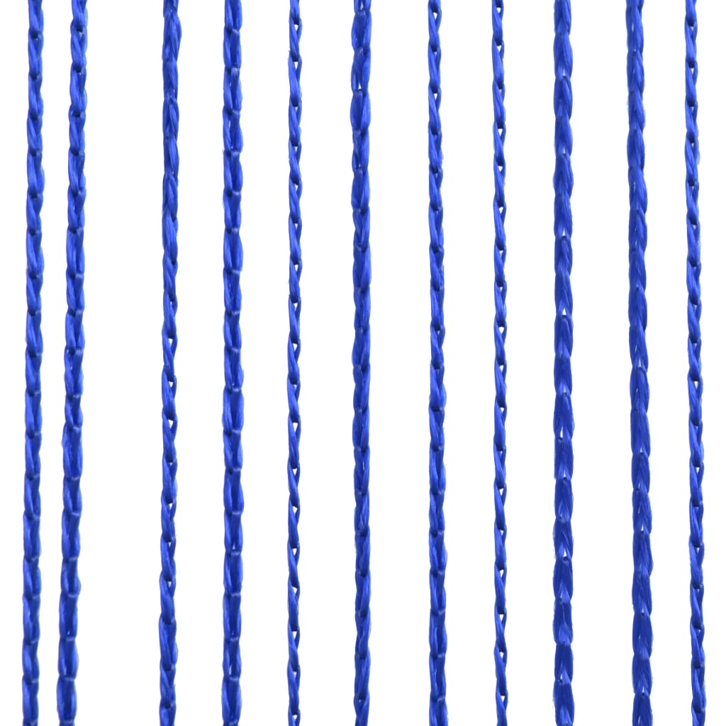 vidaXL Virvelinės užuolaidos, 2vnt., 100x250cm, mėlynos spalvos