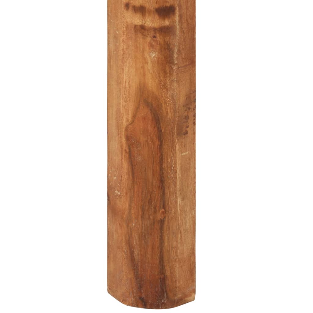 vidaXL Valgomojo stalas, 110x60x76cm, akacija su medaus apdaila