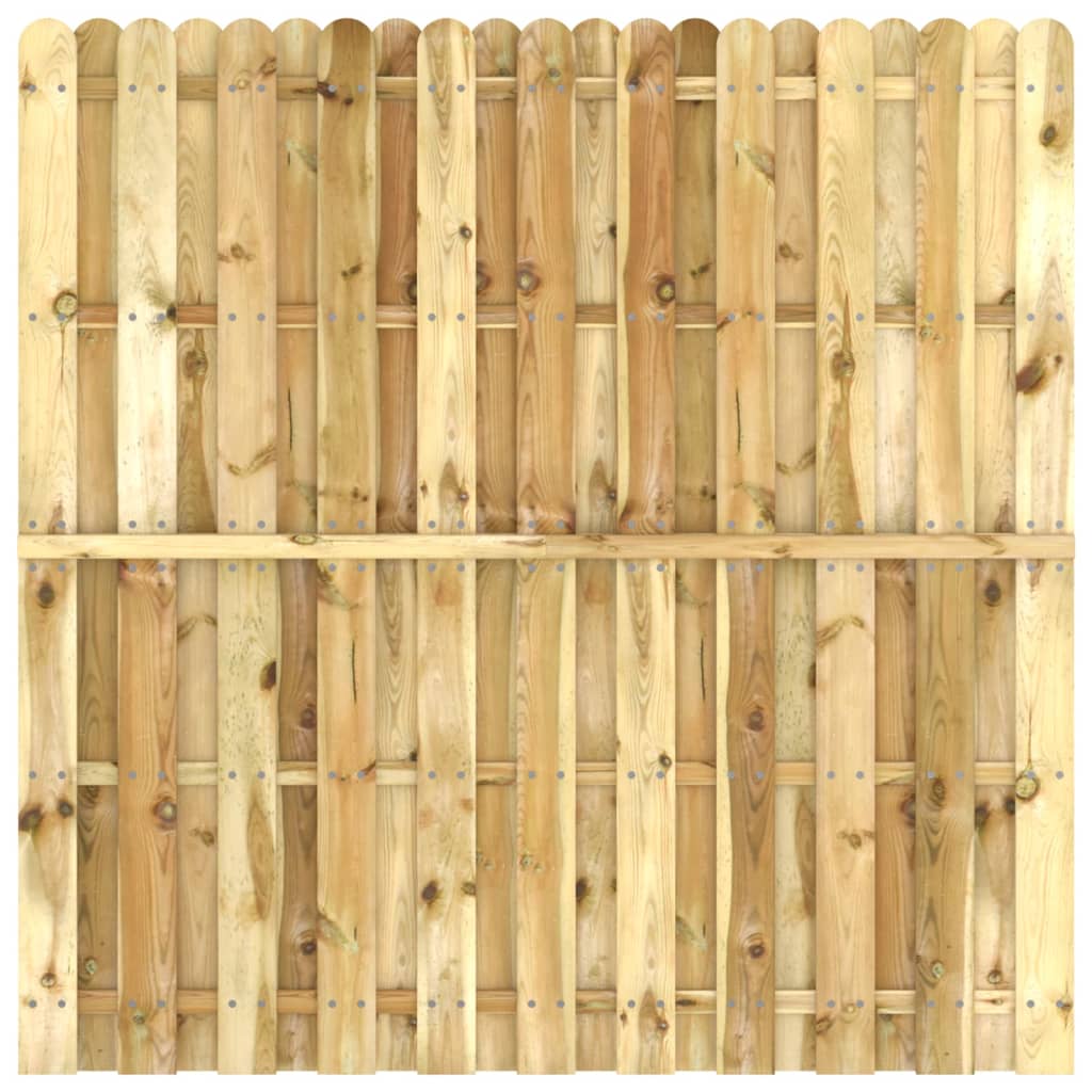 vidaXL Tvoros plokštė, 180x180cm, impregnuota pušies mediena