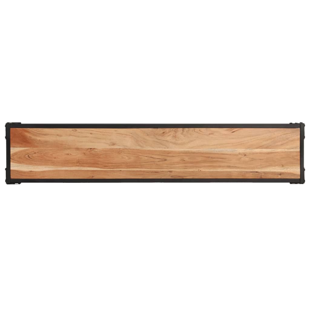 vidaXL Televizoriaus spintelė, 150x30x40cm, akacijos medienos masyvas