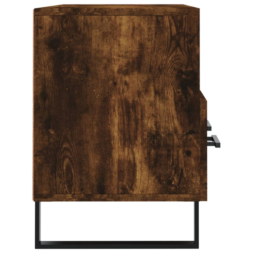 vidaXL Televizoriaus spintelė, dūminio ąžuolo, 102x36x50cm, mediena