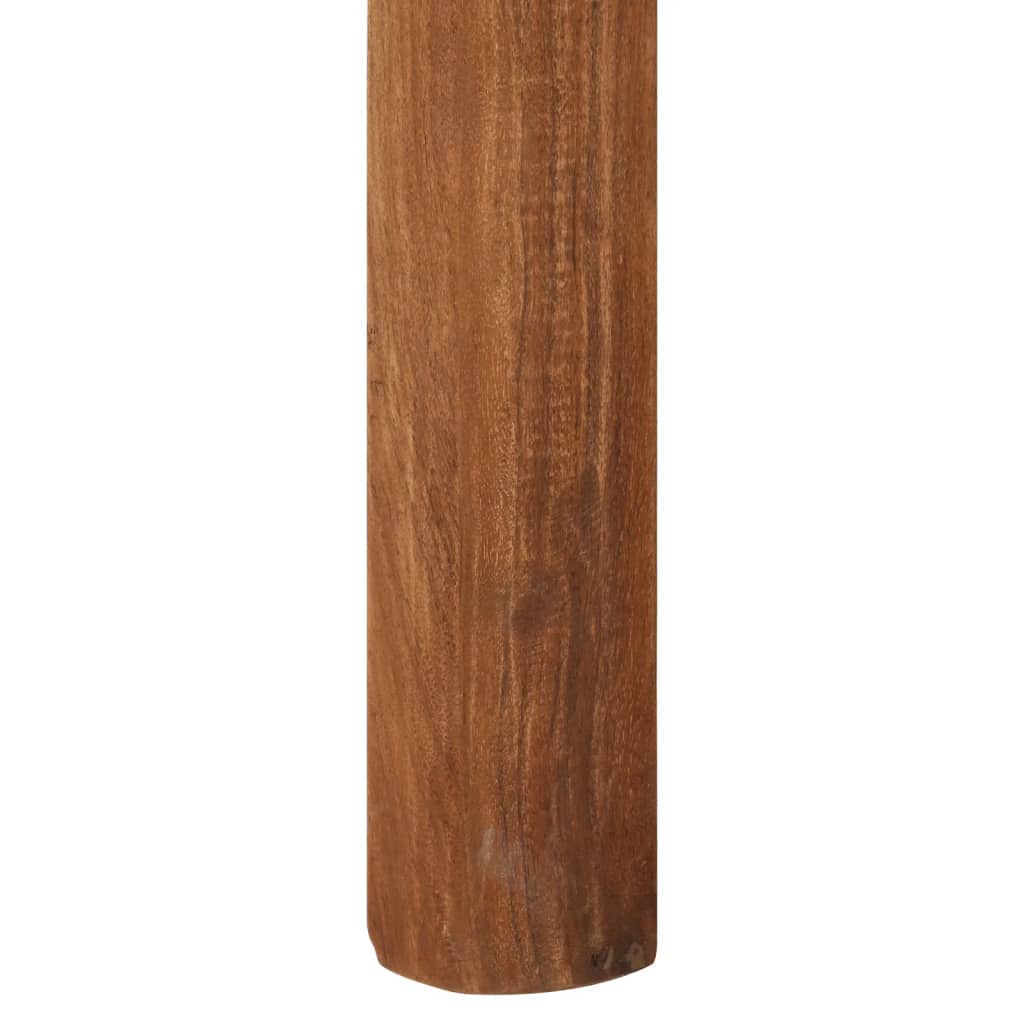 vidaXL Baro stalas, 110x55x106cm, akacija su medaus spalvos apdaila