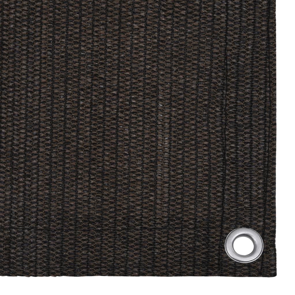 vidaXL Palapinės kilimėlis, rudos spalvos, 300x500cm