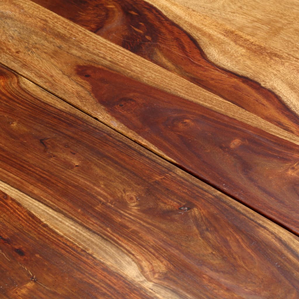 vidaXL Valgomojo stalas, 180x90x76cm, rausvosios dalbergijos masyvas