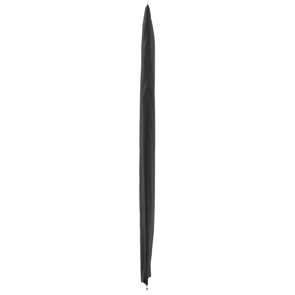 vidaXL Sodo skėčio uždangalas, juodas, 240x57/57cm, 420D oksfordas