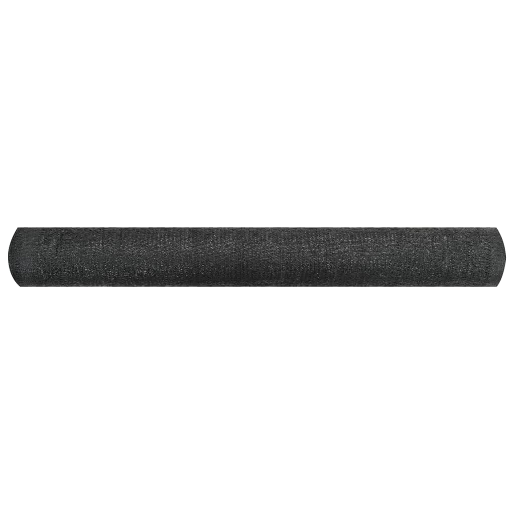 vidaXL Privatumo suteikiantis tinklelis, juodas, 1,2x10m, HDPE