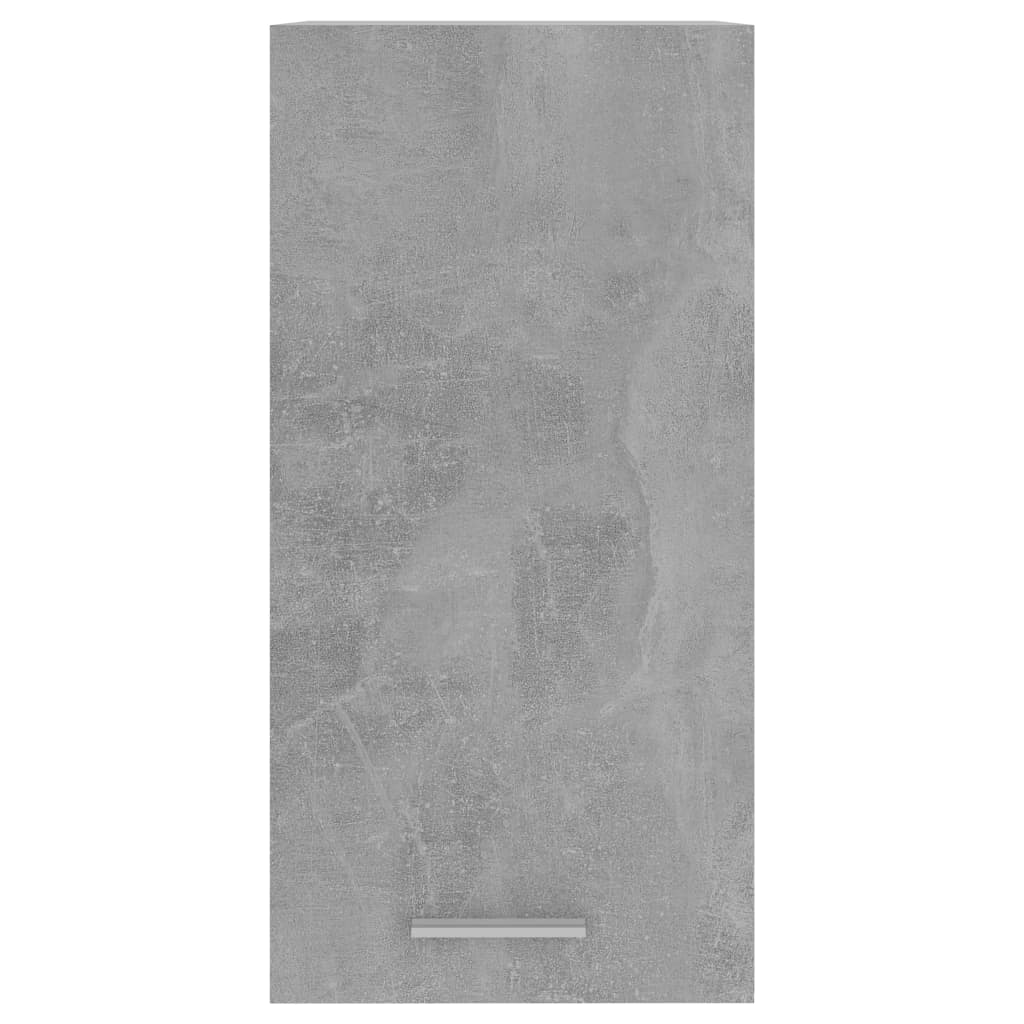 vidaXL Pakabinama spintelė, betono pilkos spalvos, 29,5x31x60cm, MDP