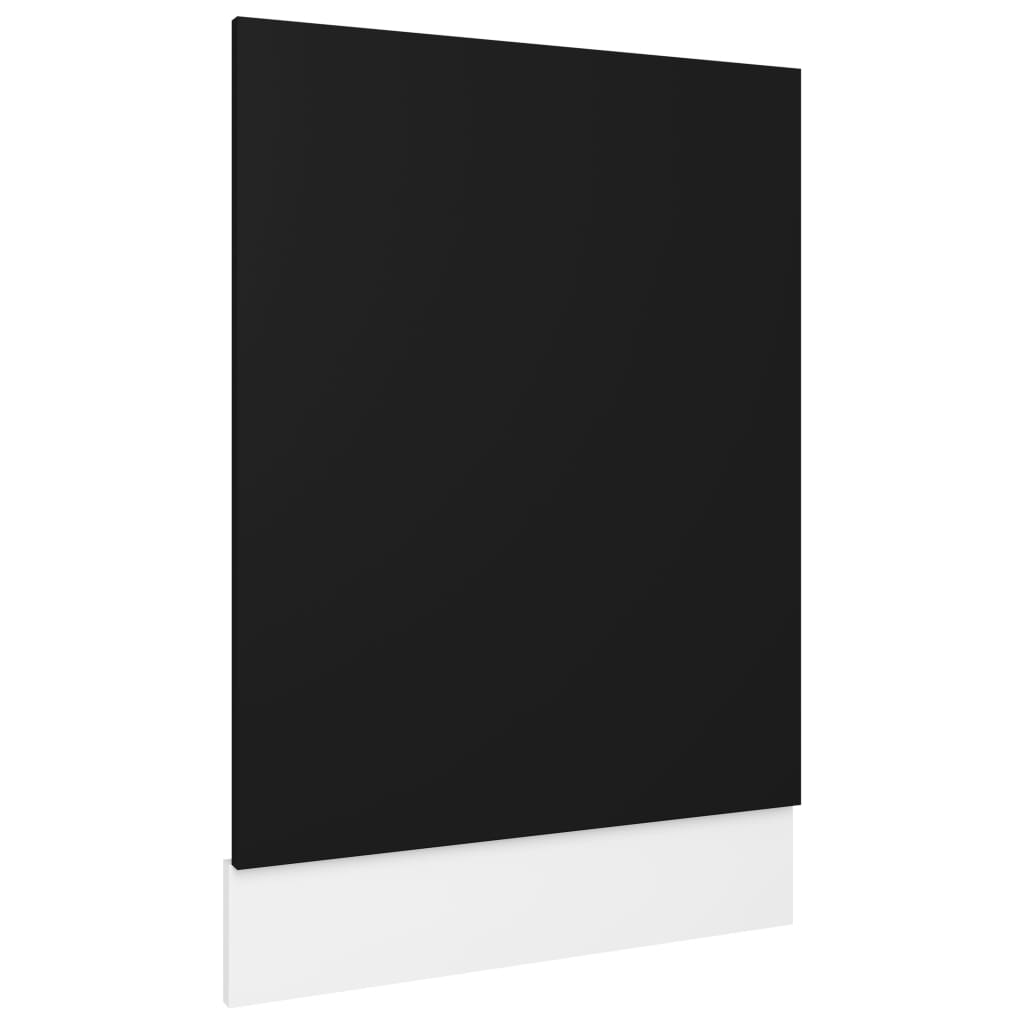 vidaXL Indaplovės plokštė, juodos spalvos, 45x3x67cm, MDP