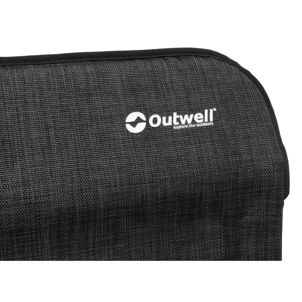 Outwell Sulankstoma kėdė Melville, juodos ir pilkos spalvos