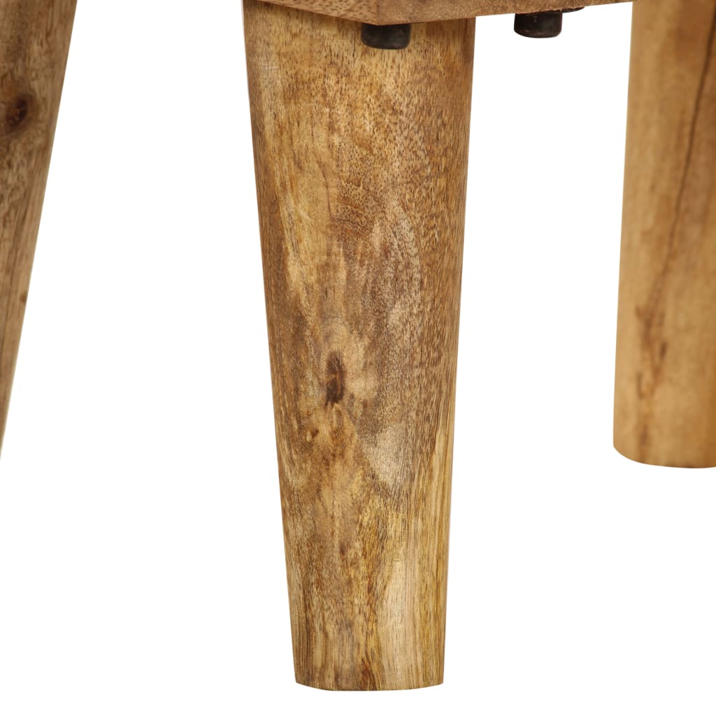 vidaXL Naktinis staliukas, mango medienos masyvas, 40x30x59,5cm
