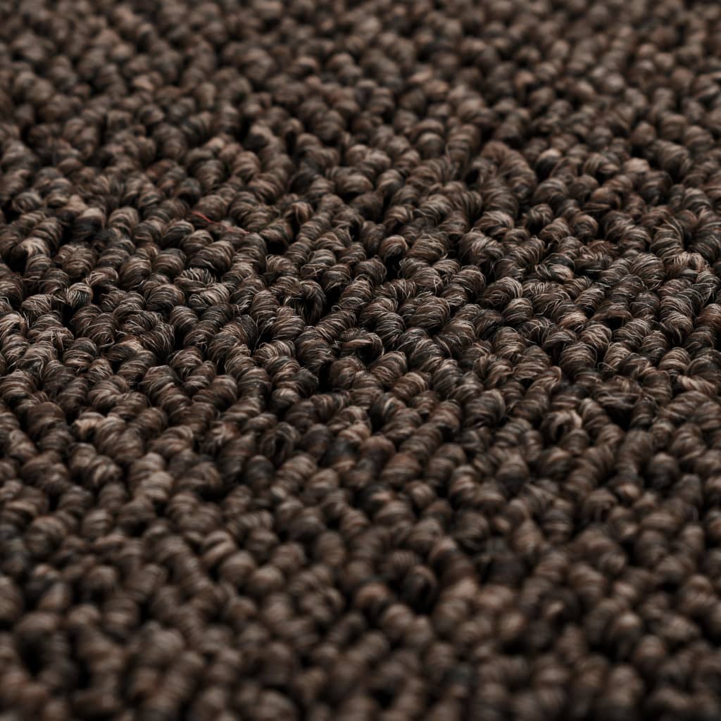 vidaXL Dygsniuotas kilimėlis, 160x230cm, rudas