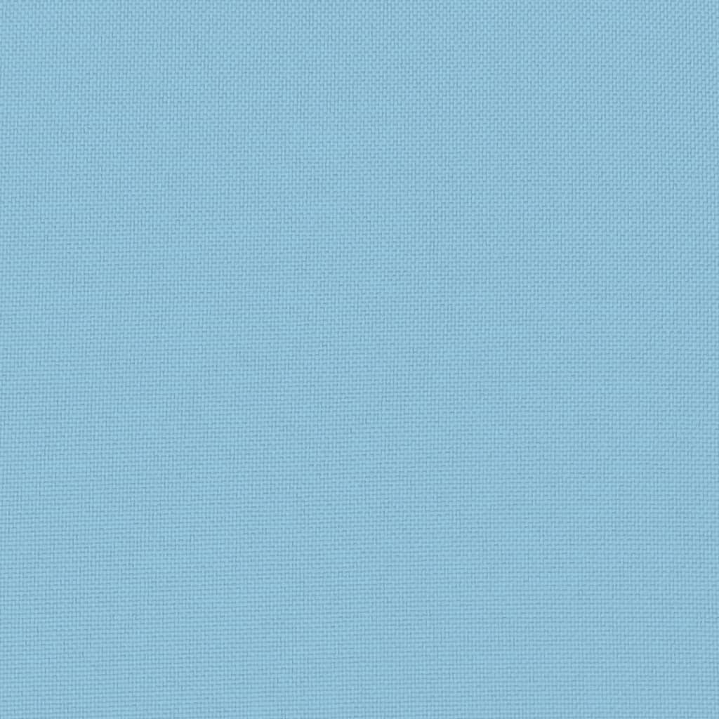 vidaXL Lauko pagalvės, 4 vnt., šviesiai mėlynos sp., 60x40cm