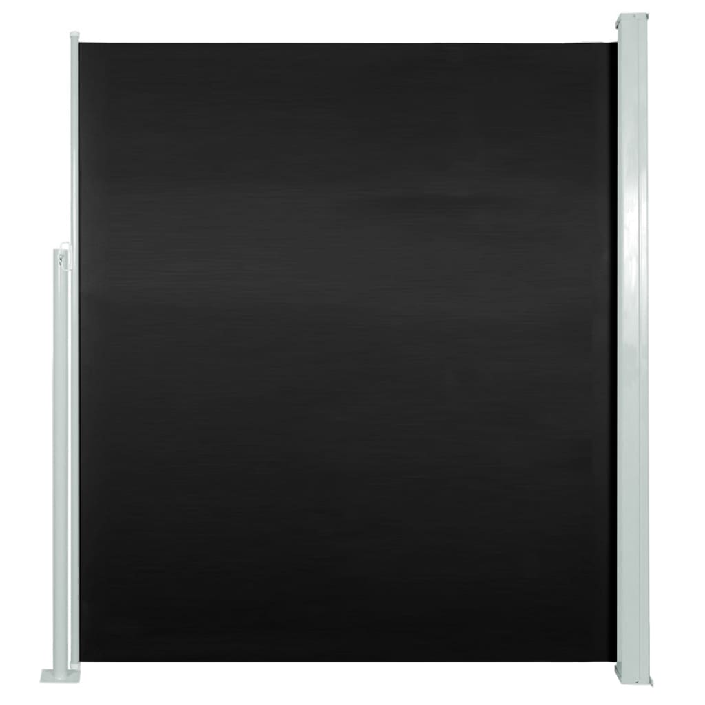 vidaXL Terasos pertvara, juoda, 160 x 300 cm
