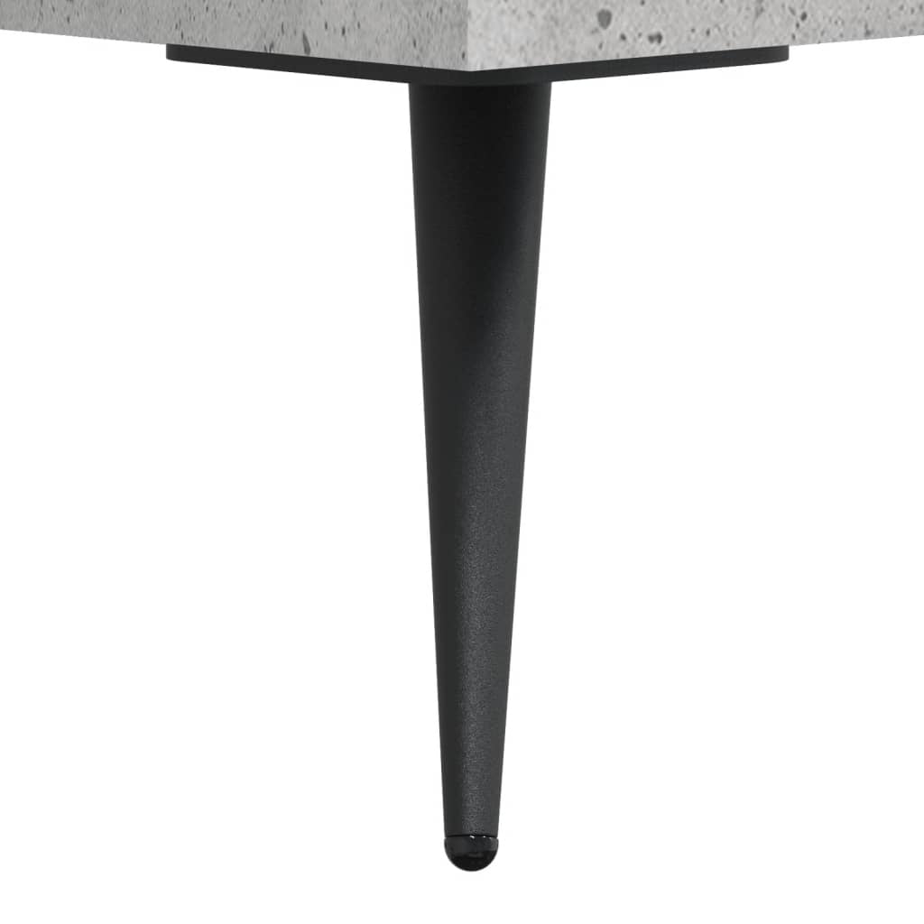vidaXL Knygų spinta, betono pilka, 69,5x32,5x90cm, apdirbta mediena