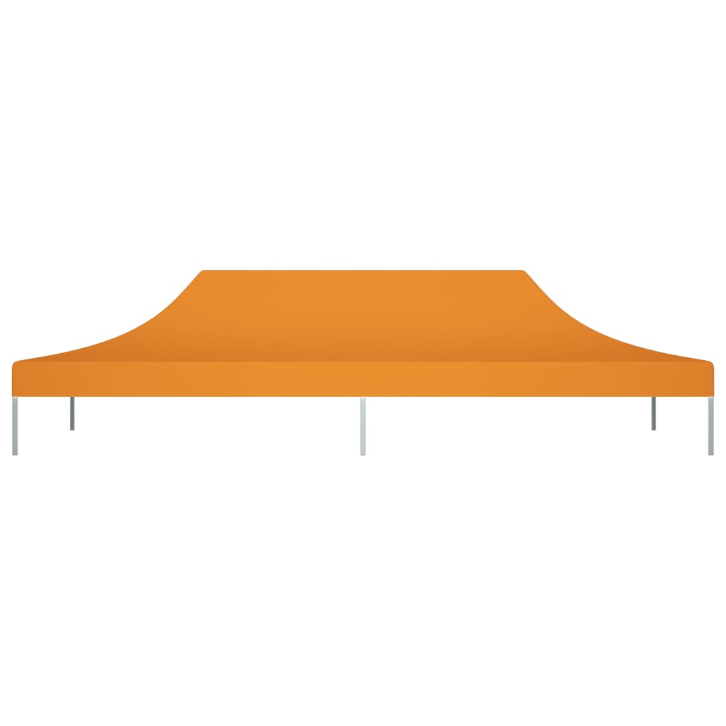 vidaXL Proginės palapinės stogas, oranžinės spalvos, 6x3m, 270 g/m²